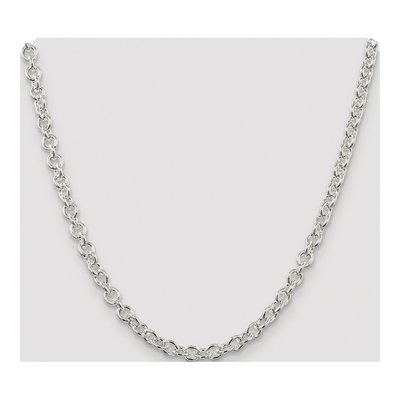 Sterling Silver 6.1mm Cable Chain – view 4