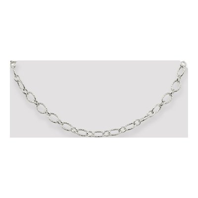 Sterling Silver 6.1mm Handmade Rolo Chain – view 4