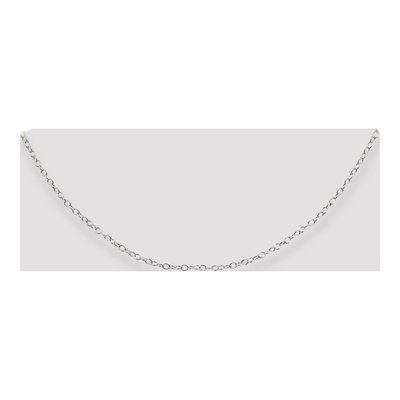 Sterling Silver 2.25mm Oval Cable Chain – view 4