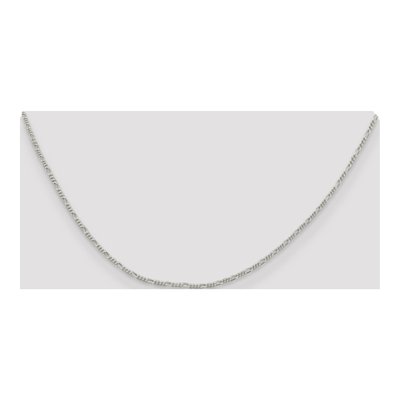 Sterling Silver 1.4mm Figaro Chain – view 4