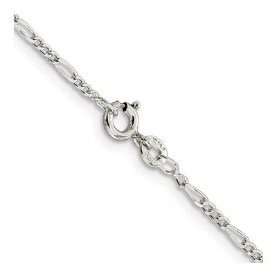 Sterling Silver 1.75mm Figaro Chain – view 3