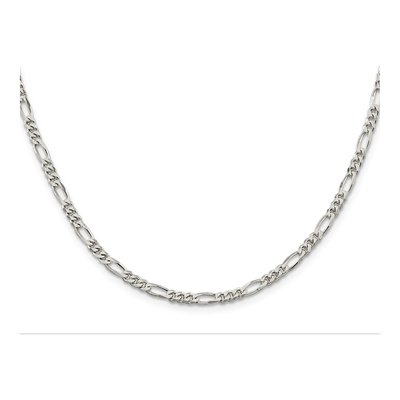 Sterling Silver 3.5mm Figaro Chain – view 2