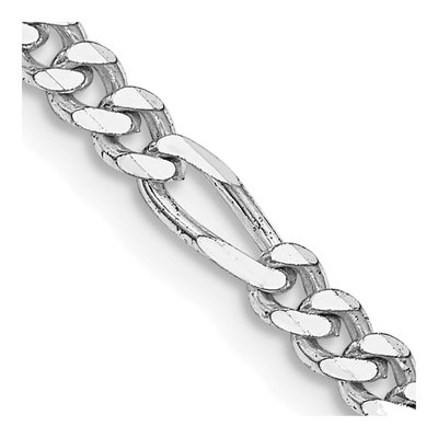 Sterling Silver 3.5mm Figaro Chain
