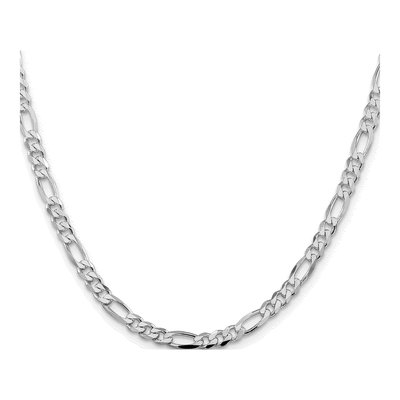 Sterling Silver 4.5mm Figaro Chain – view 2
