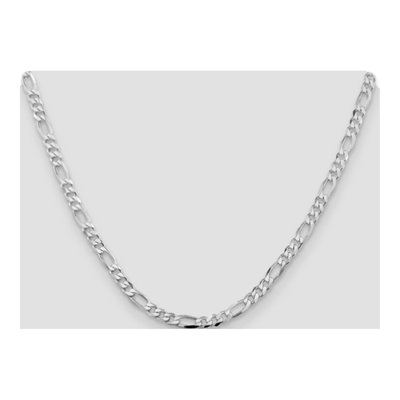 Sterling Silver 4.5mm Figaro Chain – view 4