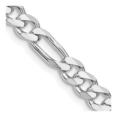 Sterling Silver 5.25mm Figaro Chain