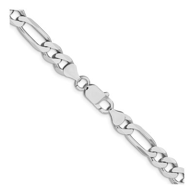 Sterling Silver 7.5mm Figaro Chain – view 3