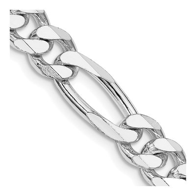 Sterling Silver 7.75mm Figaro Chain