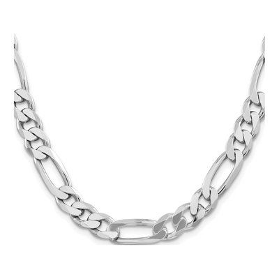 Sterling Silver 9mm Figaro Chain – view 2