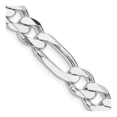 Sterling Silver 9mm Figaro Chain