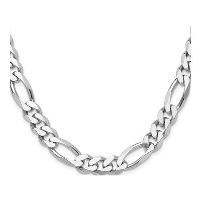 Sterling Silver 10.2mm Figaro Chain – view 2