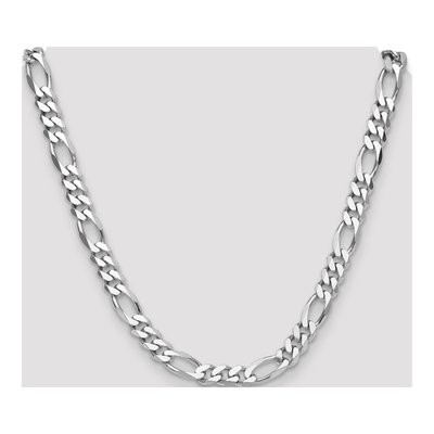 Sterling Silver 10.2mm Figaro Chain – view 4