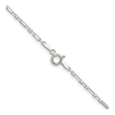 Sterling Silver 2mm Diamond-Cut Cable Chain – view 3