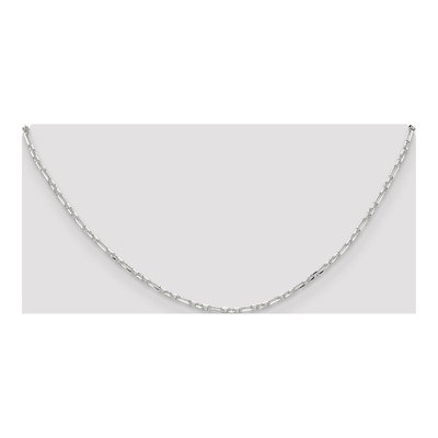Sterling Silver 2mm Diamond-Cut Cable Chain – view 4