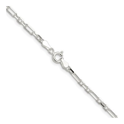 Sterling Silver 3mm Diamond-Cut Cable Chain – view 3