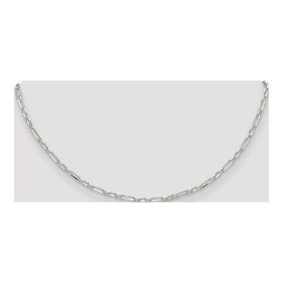Sterling Silver 3mm Diamond-Cut Cable Chain – view 4