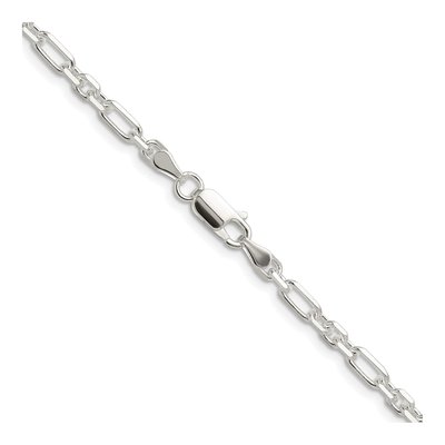 Sterling Silver 4mm Diamond-Cut Cable Chain – view 3