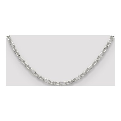 Sterling Silver 4.5mm Diamond-Cut Cable Chain – view 4