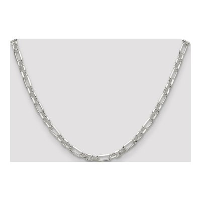 Sterling Silver 6mm Diamond-Cut Cable Chain – view 4