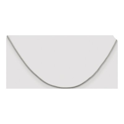 Sterling Silver 1.25mm Diamond-Cut Round Franco Chain – view 4