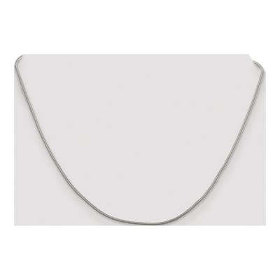 Sterling Silver 1.25mm Diamond-Cut Round Franco Chain – view 4
