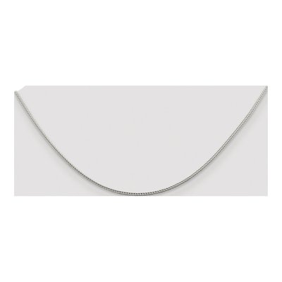 Sterling Silver 1.45mm Diamond-Cut Round Franco Chain – view 4