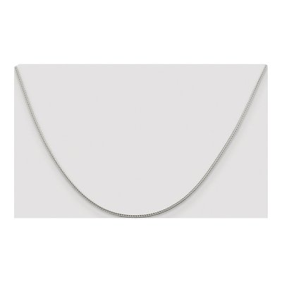 Sterling Silver 1.45mm Diamond-Cut Round Franco Chain – view 4
