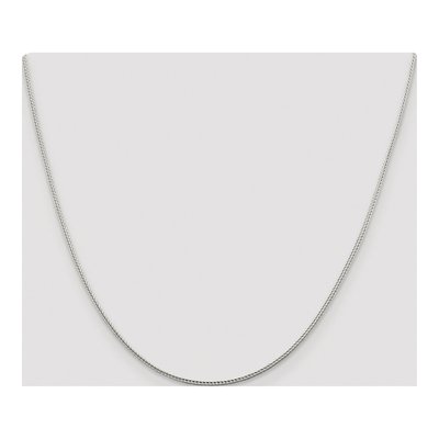 Sterling Silver 1.45mm Diamond-Cut Round Franco Chain – view 4