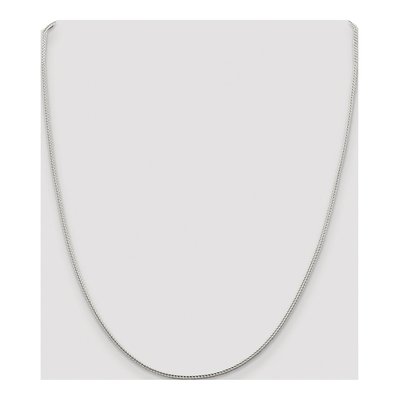 Sterling Silver 1.45mm Diamond-Cut Round Franco Chain – view 4