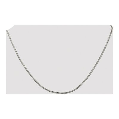Sterling Silver 2mm Diamond-Cut Round Franco Chain – view 4
