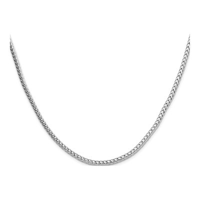 Sterling Silver 3.4mm Diamond-Cut Round Franco Chain – view 2