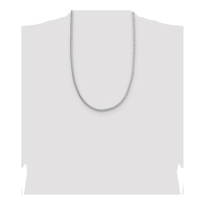 Sterling Silver 3.8mm Diamond-Cut Round Franco Chain – view 4