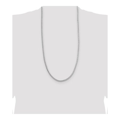 Sterling Silver 3.8mm Diamond-Cut Round Franco Chain – view 4