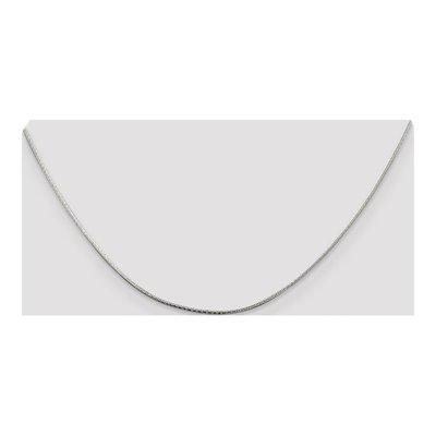 Sterling Silver 1.25mm Diamond-Cut Snake Chain – view 4