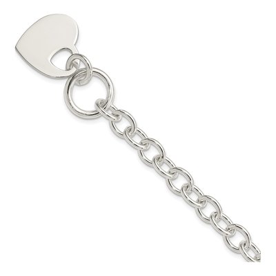 Sterling Silver Heart Bracelet