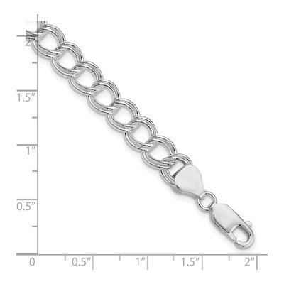 Sterling Silver Link Charm Bracelet – view 5
