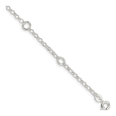 Sterling Silver Rolo Kids' Bracelet