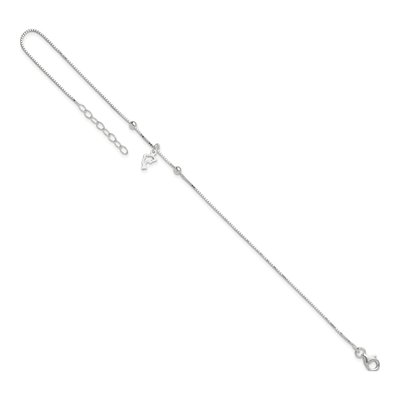 Sterling Silver Dolphin Anklet – view 7