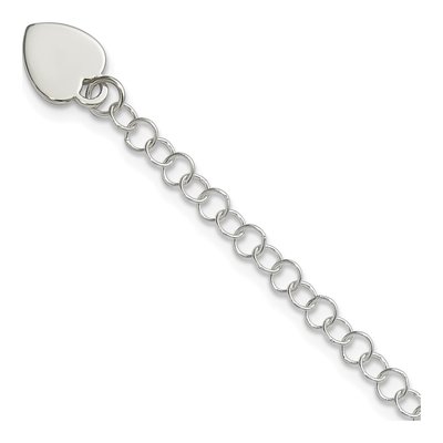 Sterling Silver Round Link Bracelet
