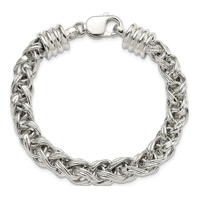 Sterling Silver Fancy Bracelet – view 4