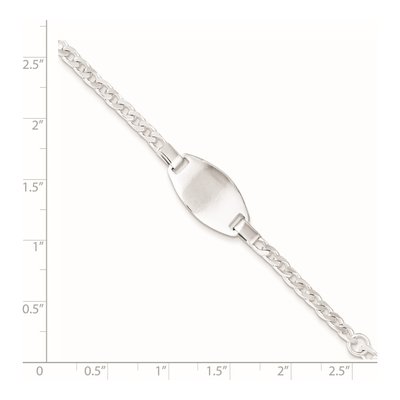 Sterling Silver Kids' ID Bracelet – view 5