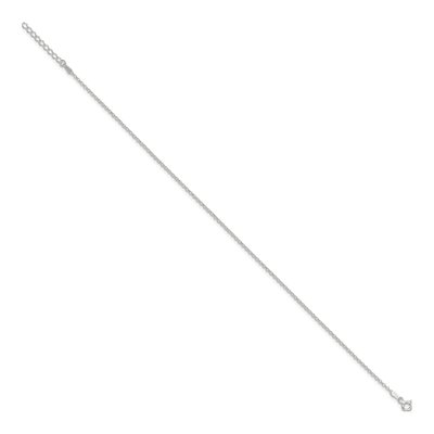 Sterling Silver 1.5mm Rolo Chain Anklet – view 3