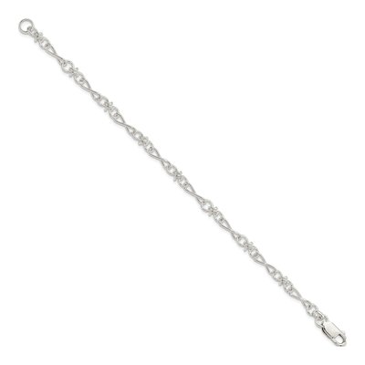Sterling Silver Link Bracelet – view 3