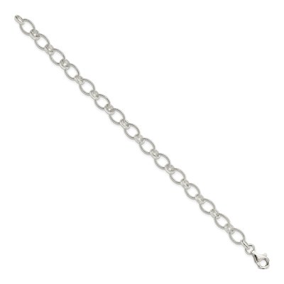 Sterling Silver Link Bracelet – view 3