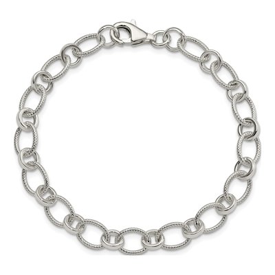 Sterling Silver Link Bracelet – view 4