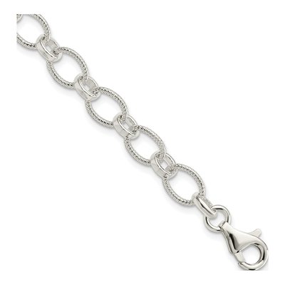 Sterling Silver Link Bracelet
