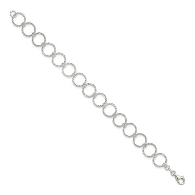Sterling Silver Fancy Bracelet – view 3