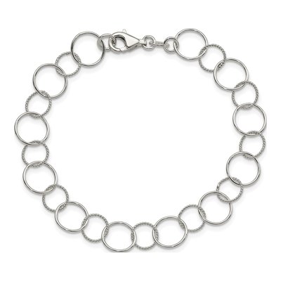 Sterling Silver Fancy Bracelet – view 3