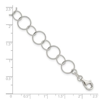 Sterling Silver Fancy Bracelet – view 4