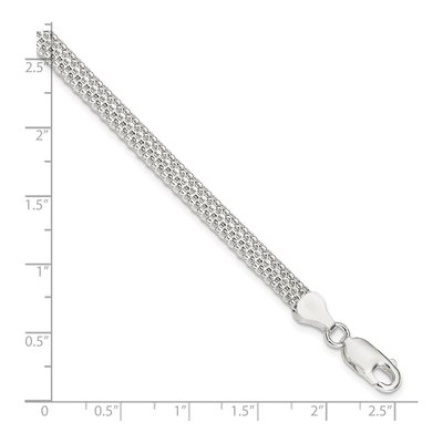 Sterling Silver Mesh Bracelet – view 5